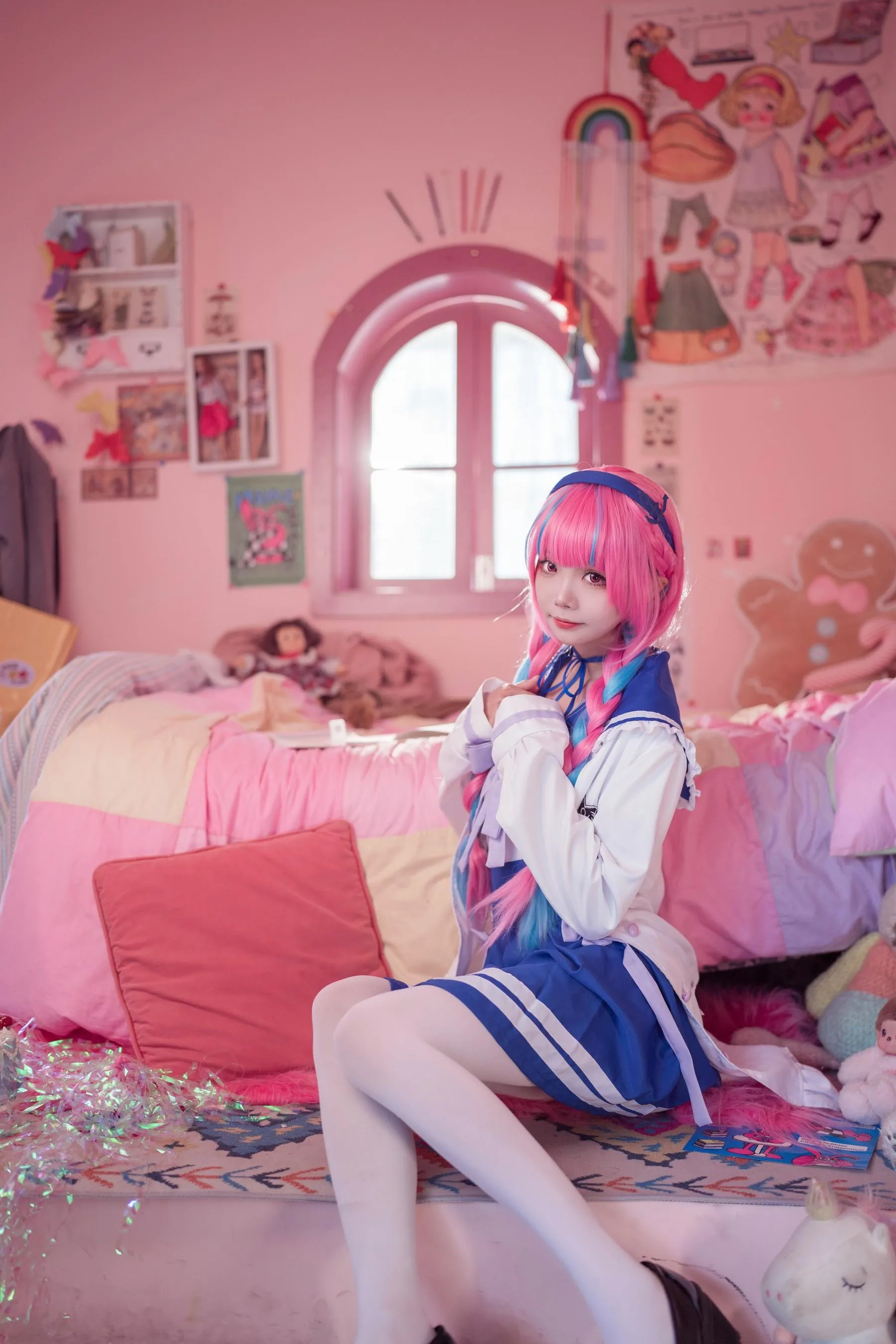 艾西Aiwest – NO.01 湊阿库娅 私服 [55P]插图9